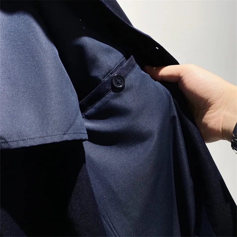 High luxury heavy series, light and breathable texture, temperament gentleman business casual linen loose jacket