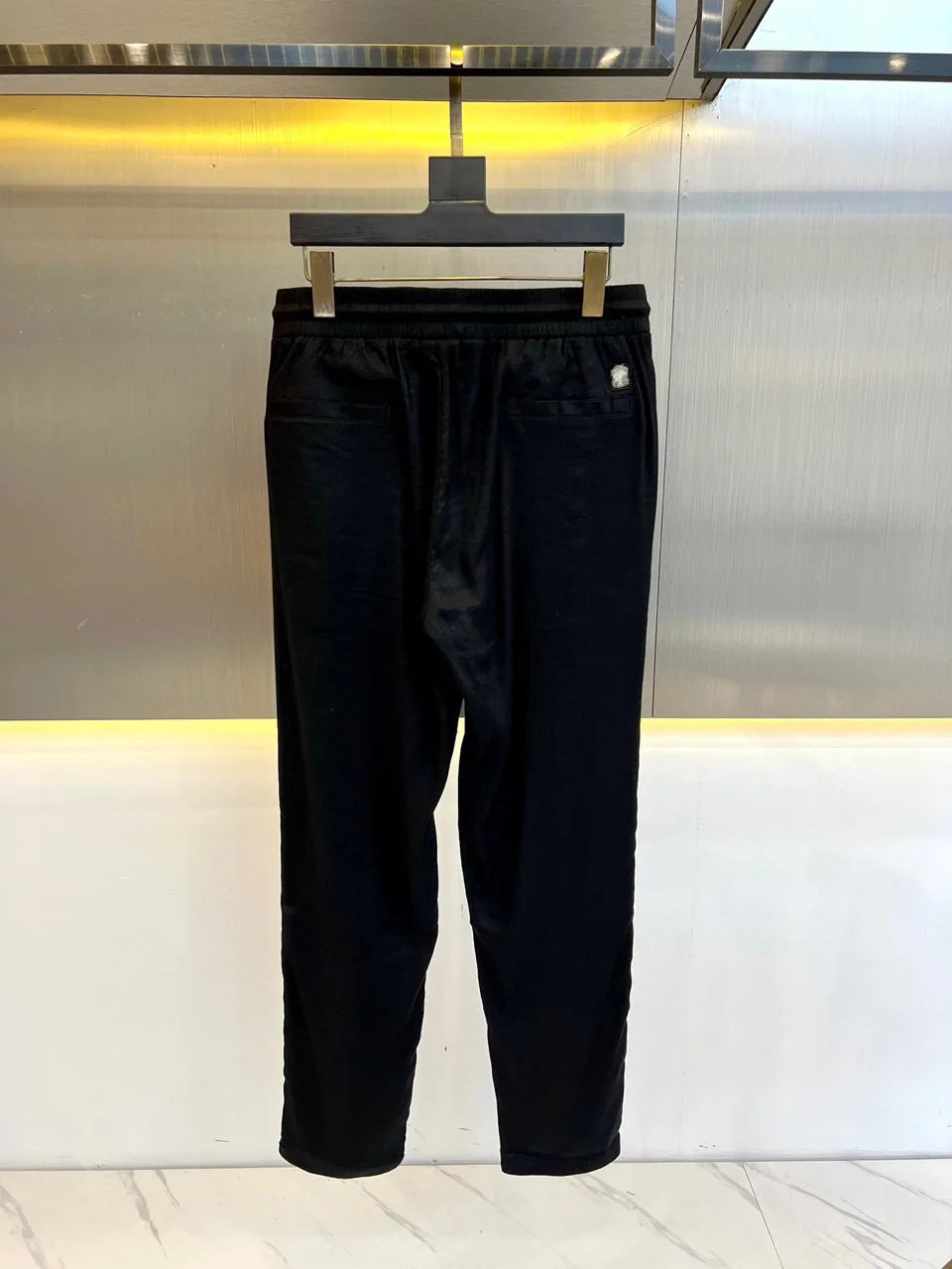 Italy BC men's summer new linen fabric breathable comfortable fashion business old money wind straight casual pants