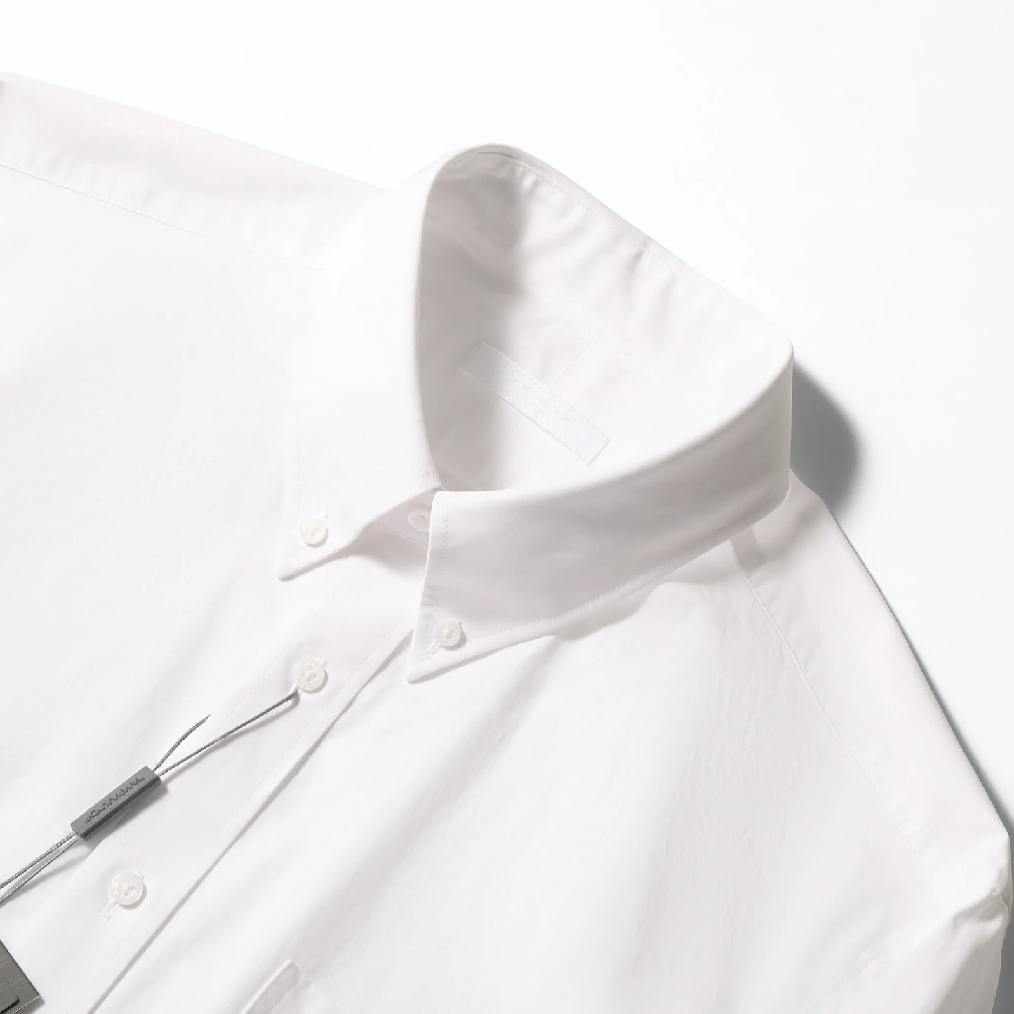 2025 spring new men's light luxury old money style business casual long-sleeved shirt 100% cotton breathable shirt