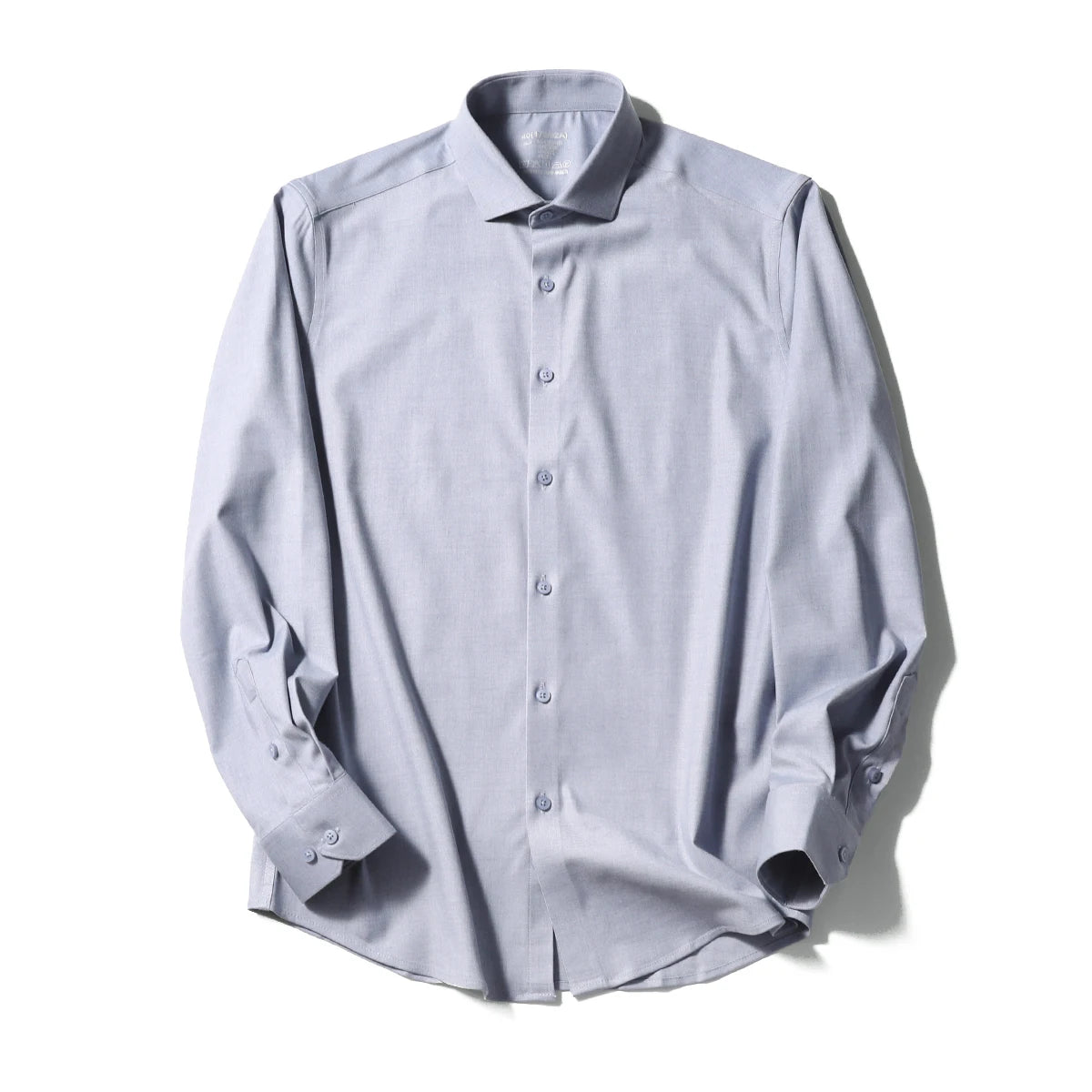Premium old money style, spring and autumn new modal wool blended long-sleeved shirt business casual shirt