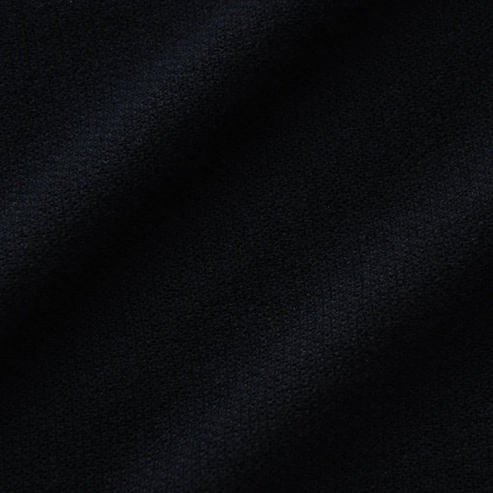 Elegant gentleman, autumn and winter fashion high-end Tencel long-sleeved shirt men's lapel wool knitted cardigan