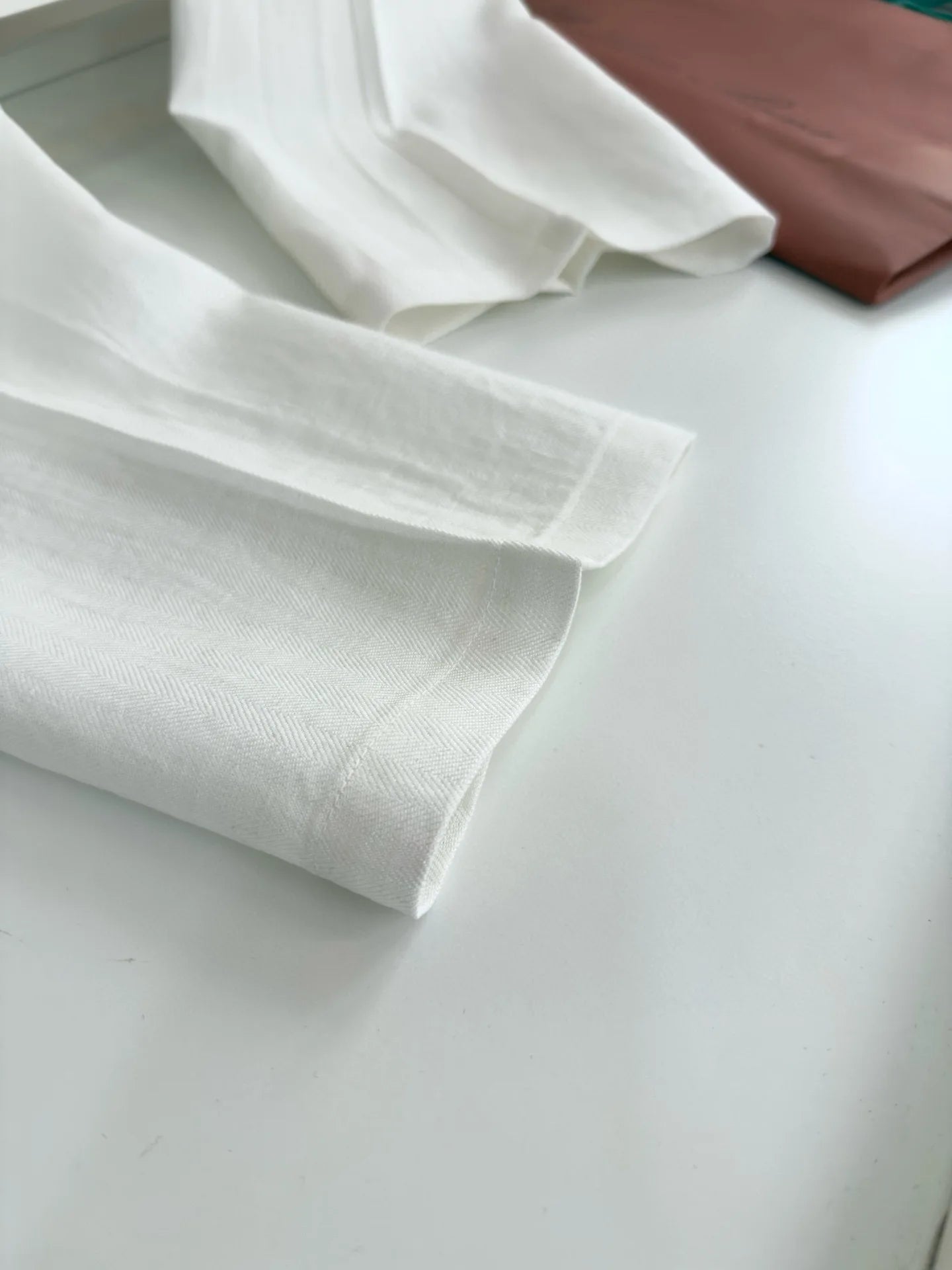 Italian LP men's summer new Tencel linen sweat-absorbing breathable simple fashion straight casual pants