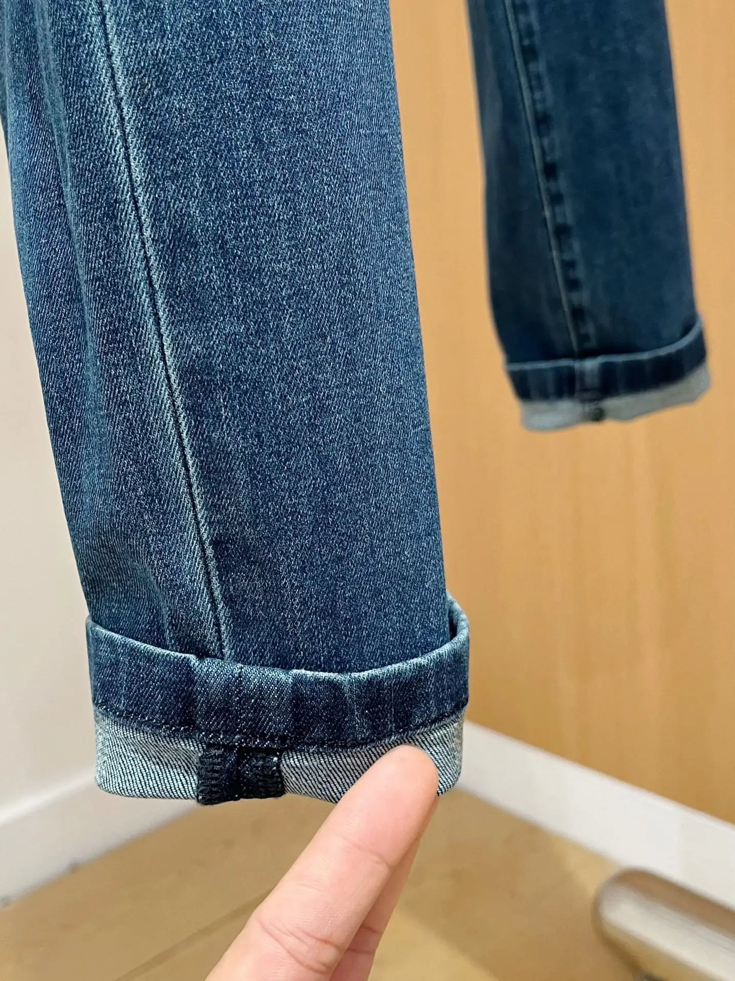 25 spring and summer new Italian kiton chiton solid color fashionable versatile slim-fitting small feet men's casual jeans