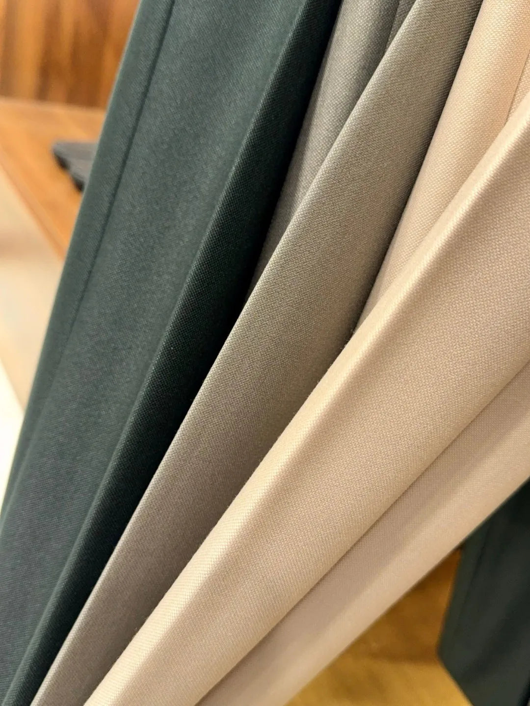 LP old money wind wool mixed tencel business casual straight pants