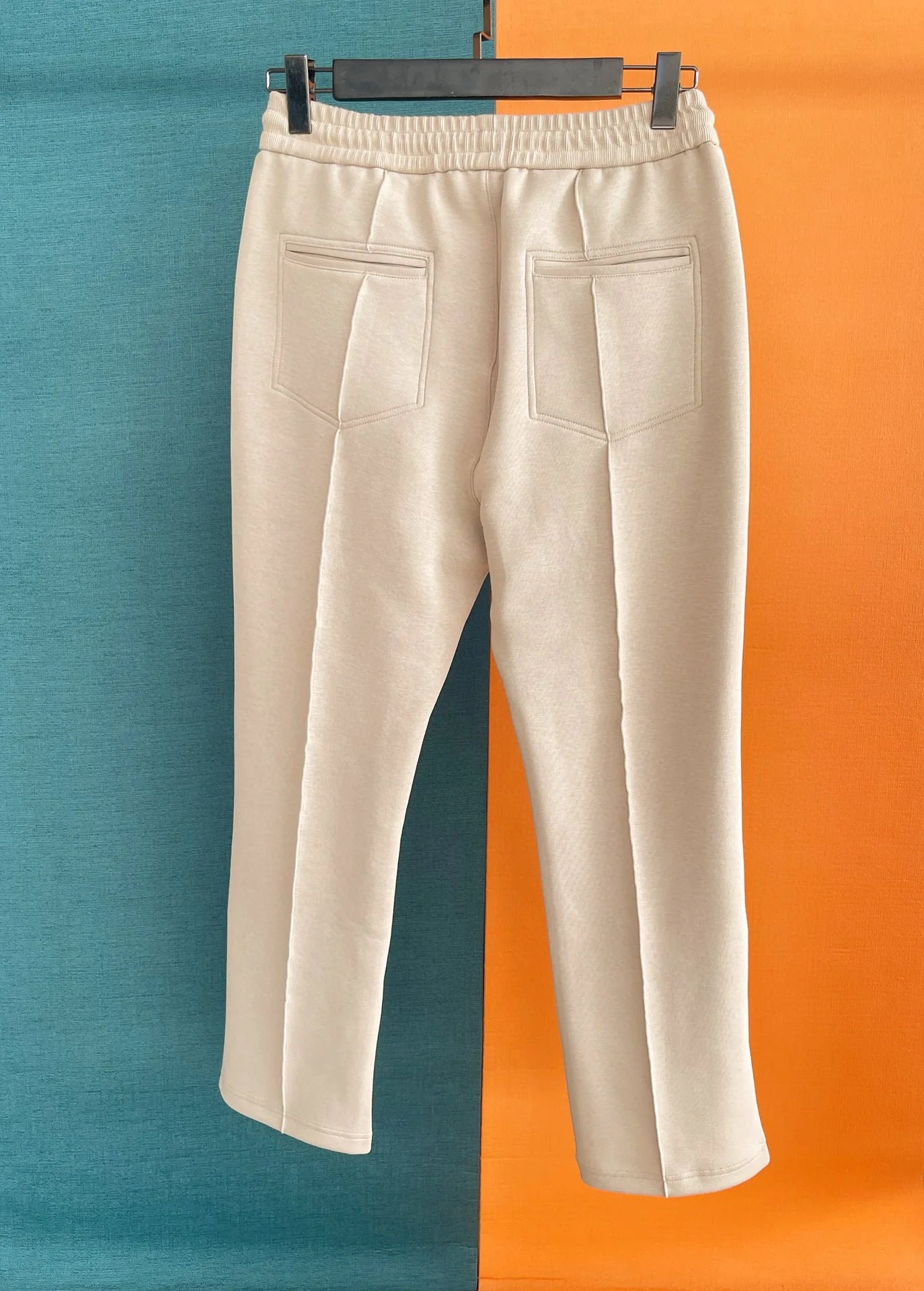 Italy BC old money style men's summer new Tencel space cotton sweatpants solid color business casual pants