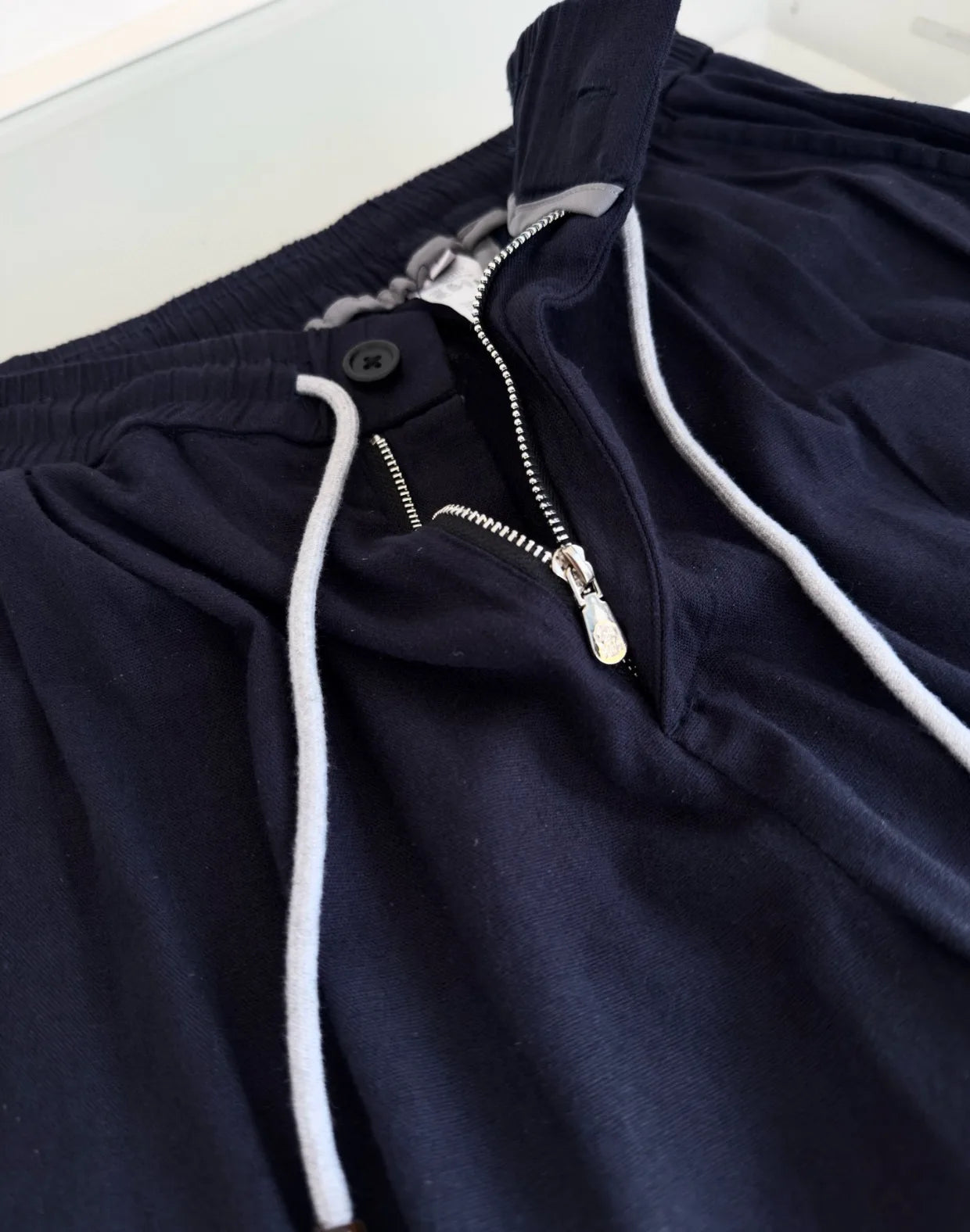 BC 25 Spring/Summer New Linen Sweat Absorbing Breathable Simple Fashion Old Money Style Straight Tube Casual Pants
