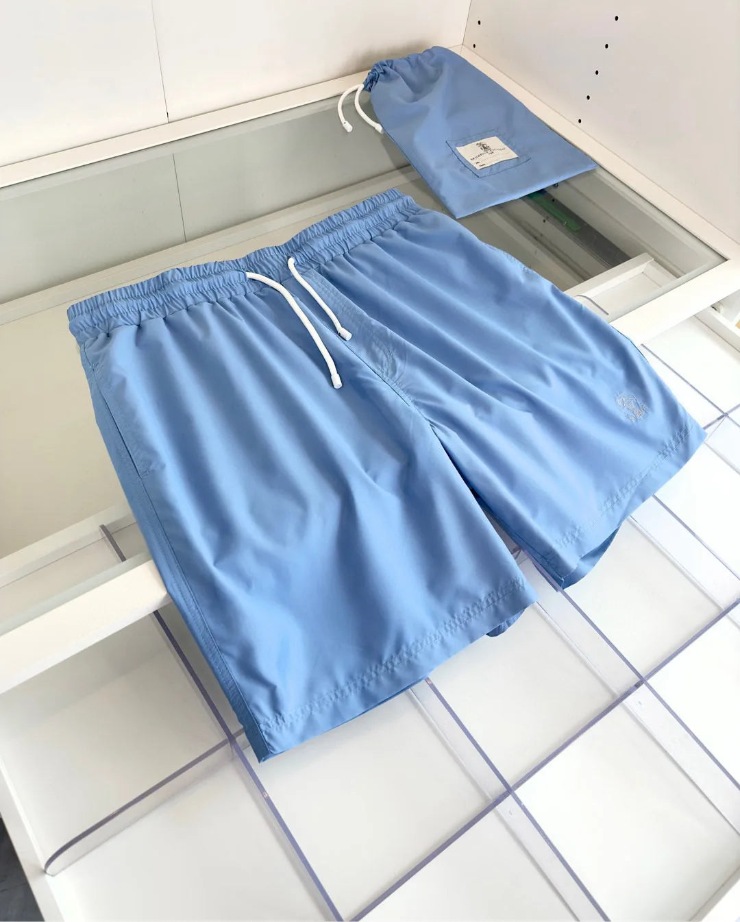 Italy BC men's summer new quick-drying breathable fashion casual old money style convenient gift bag casual beach shorts