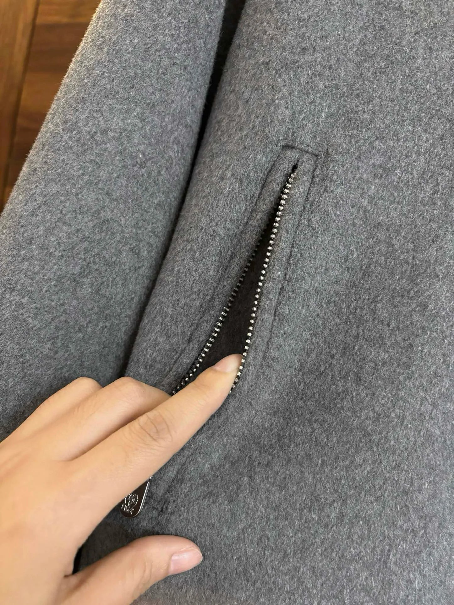 Italy BC men's clothing autumn and winter new old money style fashion casual thick wool cashmere thermal lapel jacket jacket