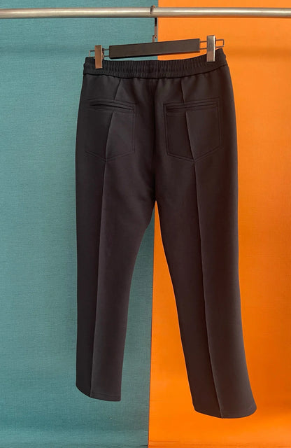 Italy BC old money style men's summer new Tencel space cotton sweatpants solid color business casual pants