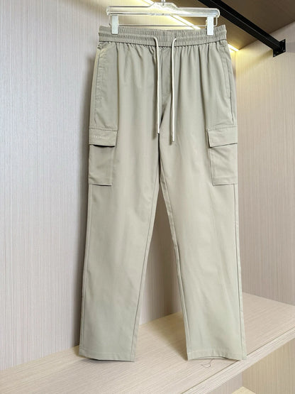 BC men's clothing 25 spring and summer new breathable tooling pockets simple fashion old money wind small straight casual pants