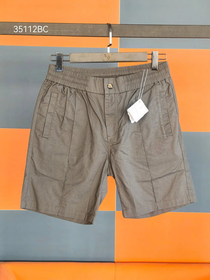 Italy BC men's clothing 25 summer new linen cotton breathable versatile fashion casual old money wind five-point shorts