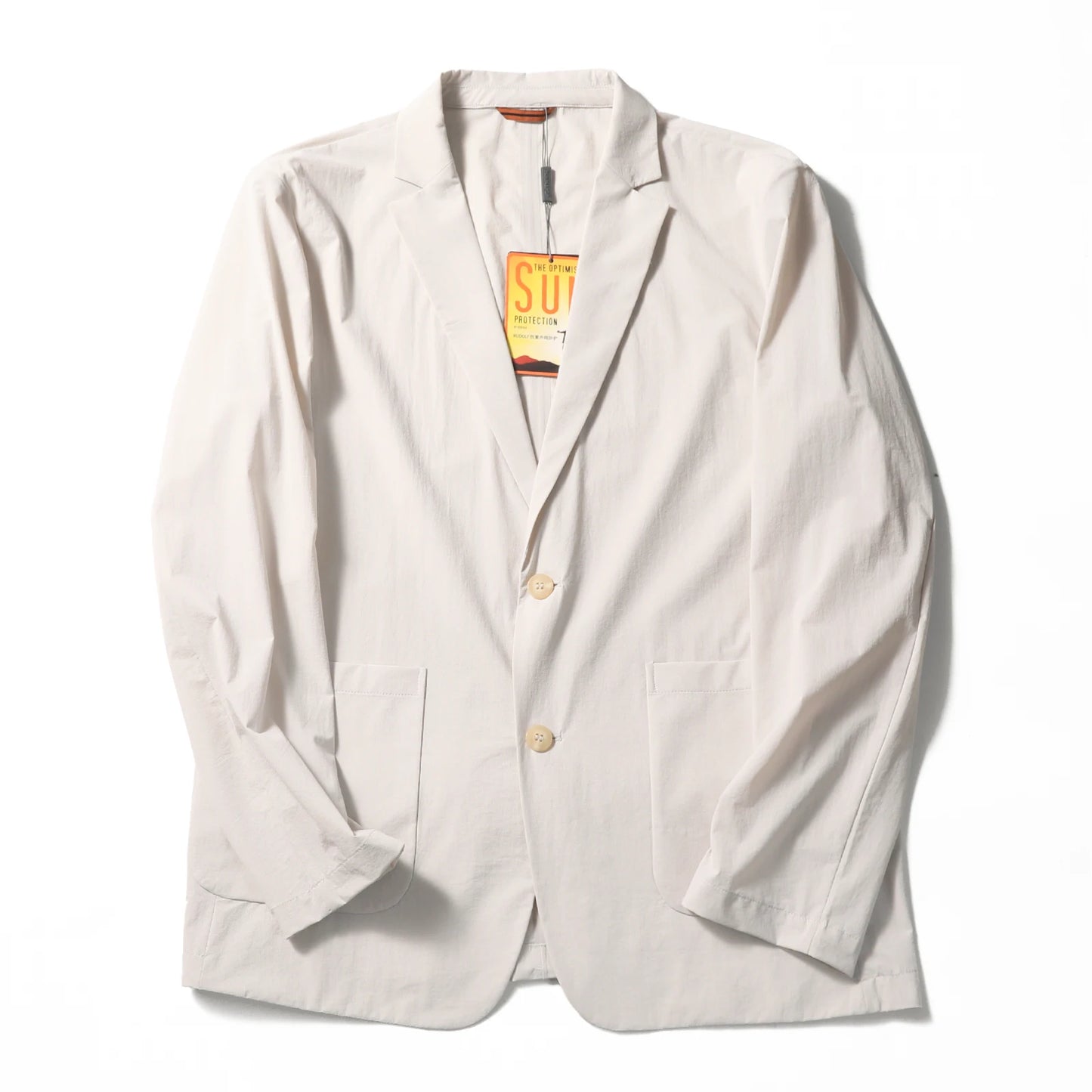 ZZ spring and summer new men's business casual quick-drying storage sunscreen casual blazer
