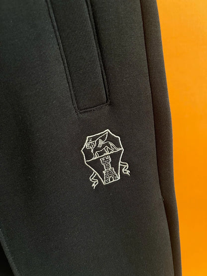 Italy BC old money style men's summer new Tencel space cotton sweatpants solid color business casual pants
