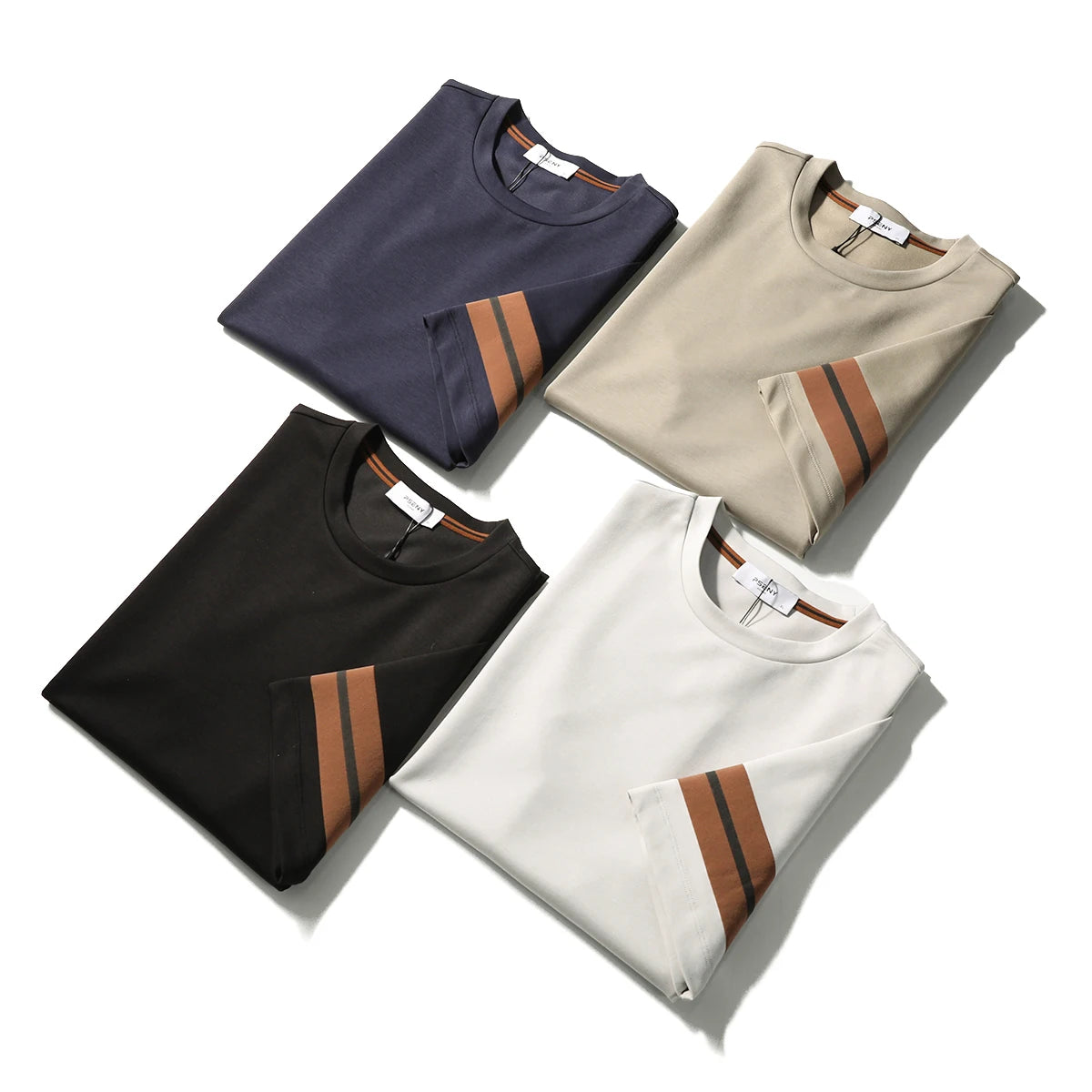 ZZ series 2025 summer new men's outdoor leisure simple modal tencel cotton blended short-sleeved T-shirt
