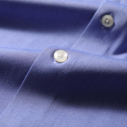 ZZ spring new men's business casual liquid ammonia cotton long-sleeved shirt formal professional shirt