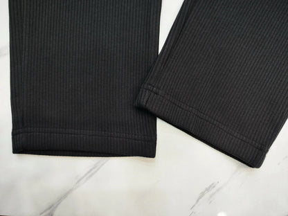 Italian BC old money style autumn and winter woven striped wrinkle resistant fabric simple sports and leisure set