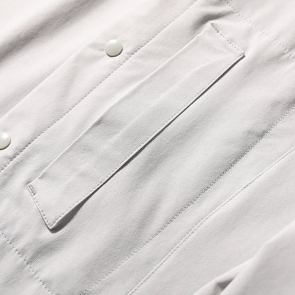 Spring and summer new men's leisure urban functional wind outdoor long-sleeved shirt breathable four-sided elastic shirt