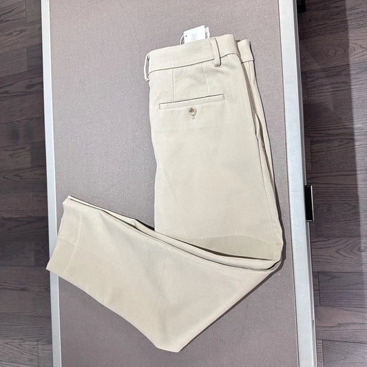 Italian BC vintage style men's 25 summer business simple and versatile straight leg casual trousers