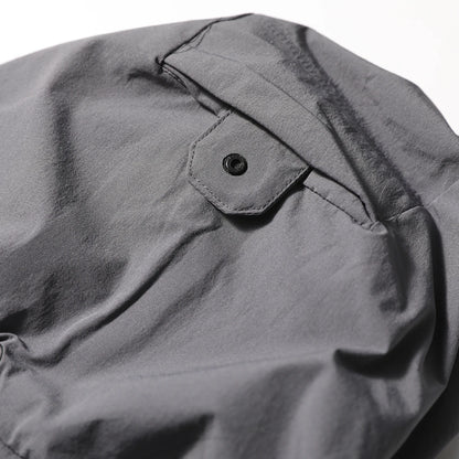 2025 summer new men's outdoor elastic light waterproof jacket breathable quick-drying jacket