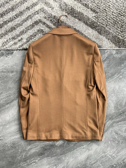 Italy BC men's spring and summer new modal non-ironing anti-wrinkle fashion casual old money style casual suit jacket