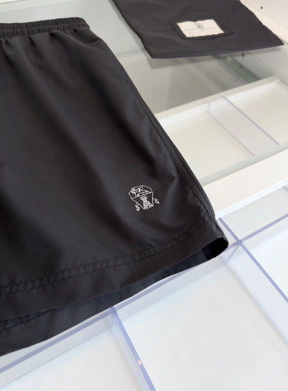 Italy BC men's summer new quick-drying breathable fashion casual old money style convenient gift bag casual beach shorts