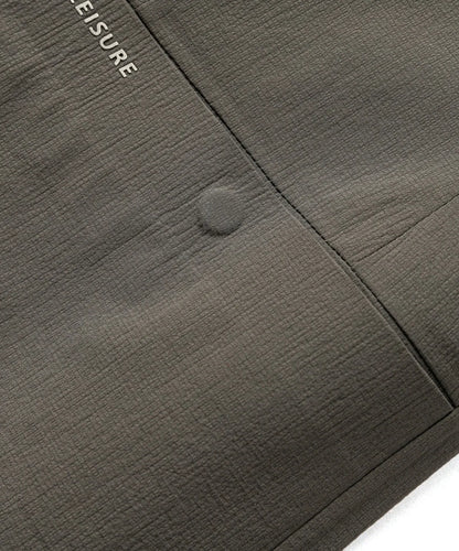 Spring and summer new men's light business leisure high-end urban outdoor breathable three-proof pressure rubber suit