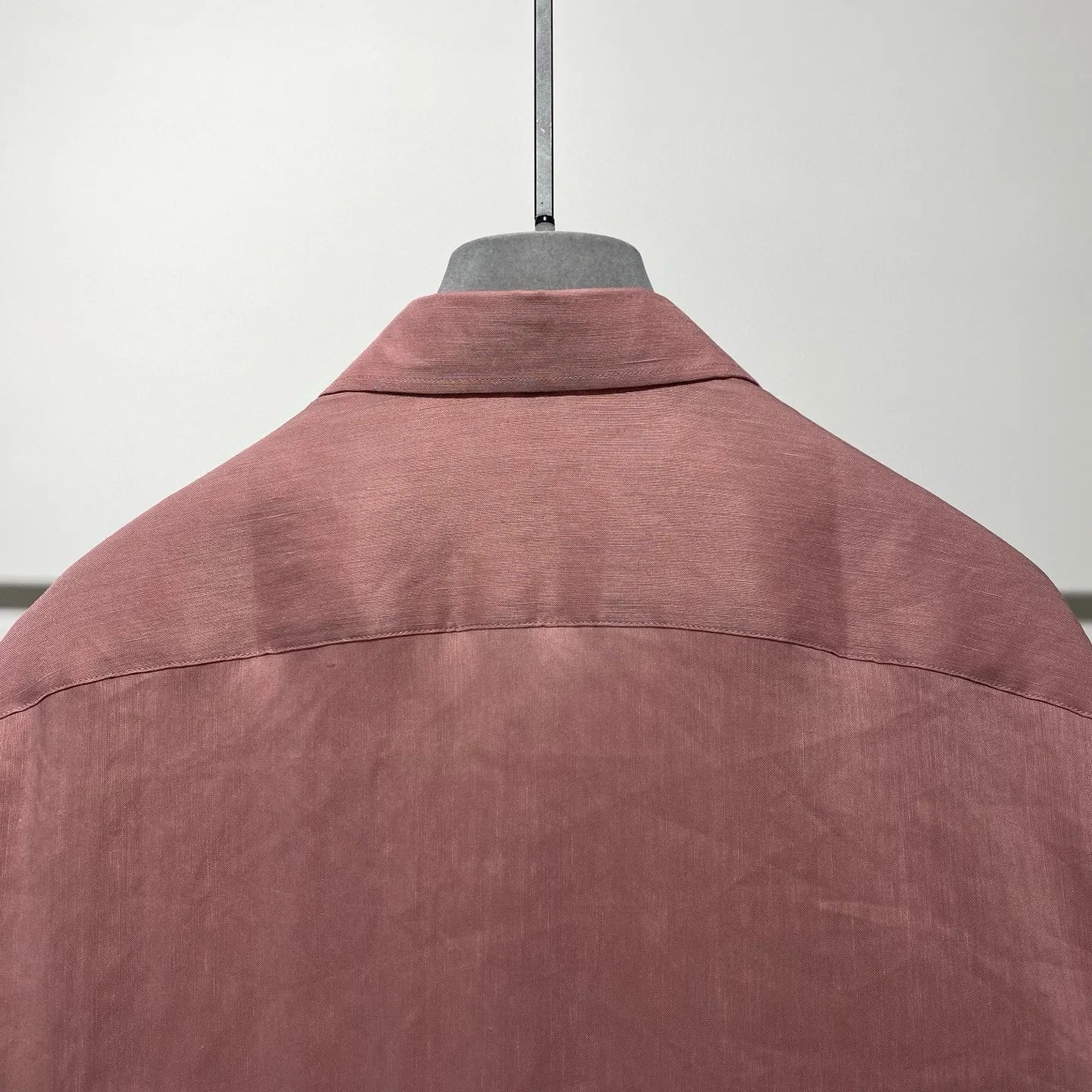 [Pendant elegant temperament] Light luxury Italian versatile, linen Tencel loose business casual long-sleeved shirt