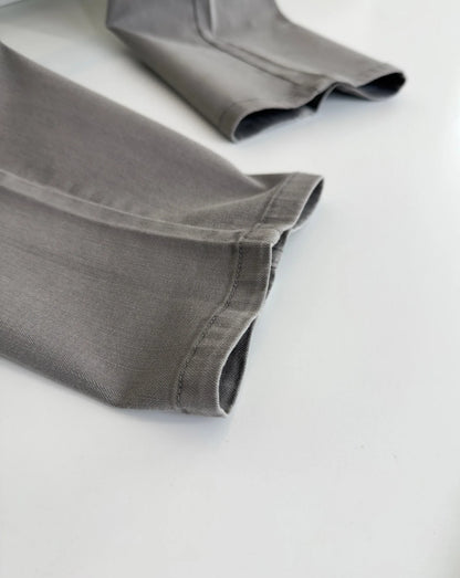Italy BC men's spring and summer new mulberry silk cool breathable fashion casual small straight jeans