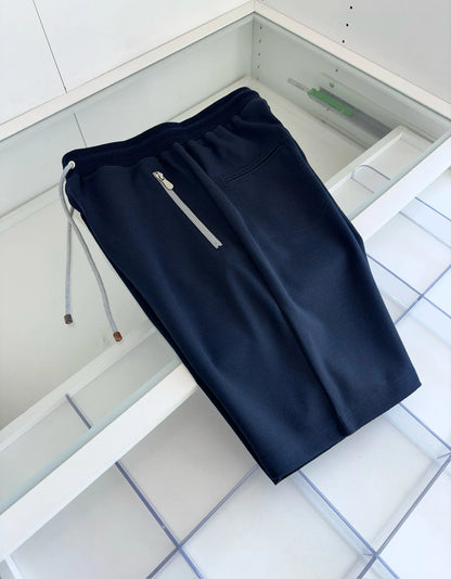 Italian BC high count pure cotton blended breathable fabric retro shorts
