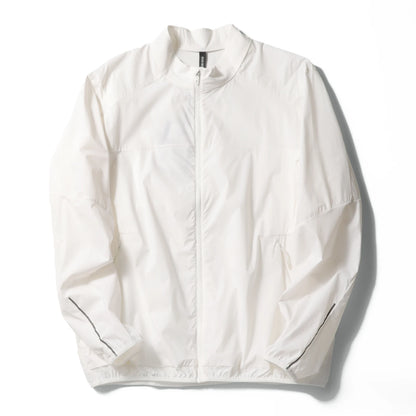 2025 summer new men's outdoor camping travel three-proof sunscreen jacket light breathable stand-up collar jacket