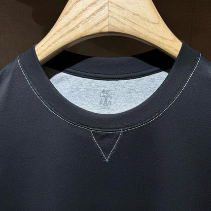 Italy BC men's summer new cotton fabric fashion versatile casual, bottoming shirt short-sleeved T-shirt