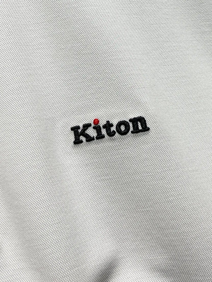 Summer kiton Chiton embroidered men's lapel short-sleeved solid color simple fashion versatile casual POLO shirt