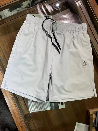 BC old money style men's clothing summer new quick-drying breathable waterproof fabric sports and leisure five-point shorts