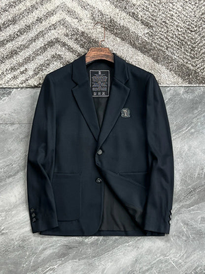 Italy BC men's spring and summer new modal non-ironing anti-wrinkle fashion casual old money style casual suit jacket