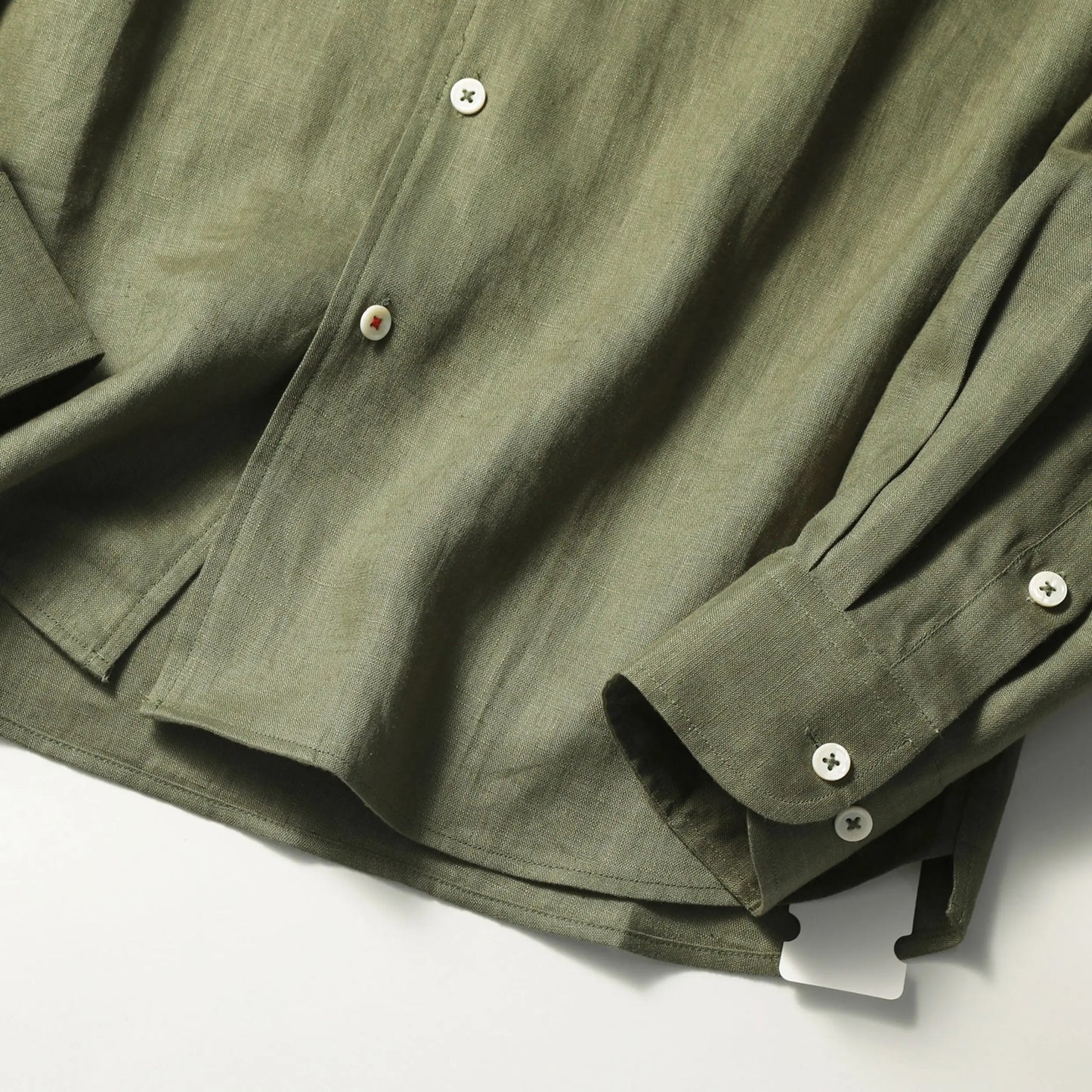 LP Italian luxury 2025 spring and summer new men's high-end old money style 100% linen cool long-sleeved shirt