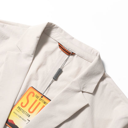 ZZ spring and summer new men's business casual quick-drying storage sunscreen casual blazer