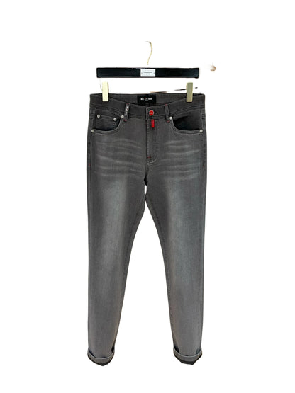 25 spring and summer new Italian kiton chiton solid color fashionable versatile slim-fitting small feet men's casual jeans