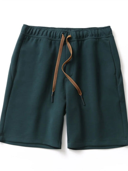 ZZ 360g heavy 2025 summer new men's air layer breathable straight sports shorts