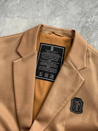 Italy BC men's spring and summer new modal non-ironing anti-wrinkle fashion casual old money style casual suit jacket