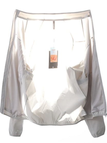 2025 summer new men's outdoor camping travel three-proof sunscreen jacket light breathable stand-up collar jacket