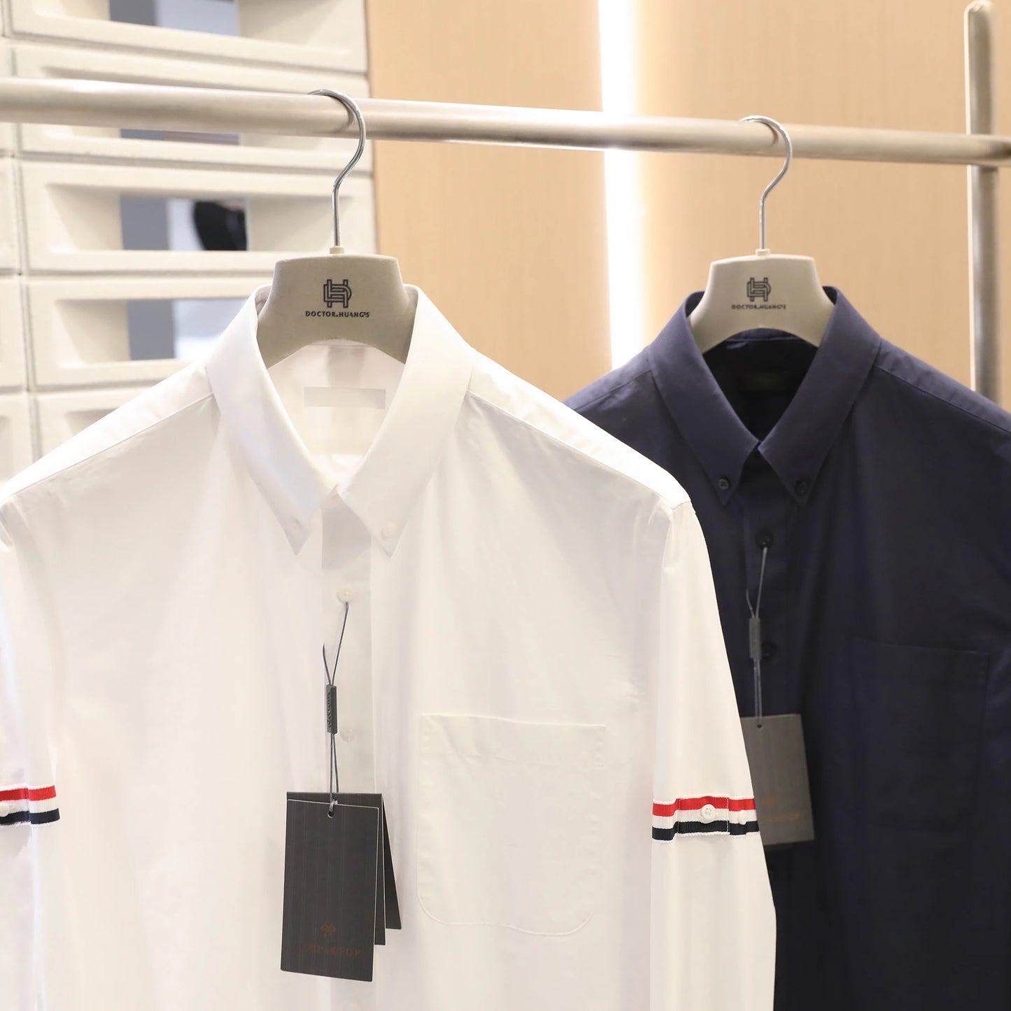 2025 spring new men's light luxury old money style business casual long-sleeved shirt 100% cotton breathable shirt