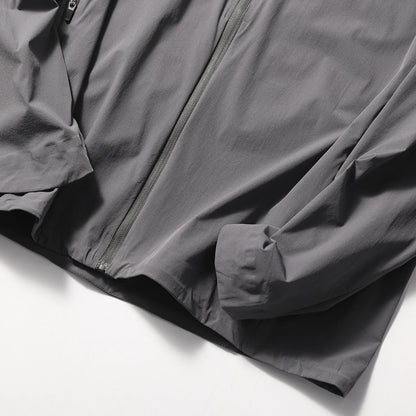 2025 summer new men's outdoor elastic light waterproof jacket breathable quick-drying jacket