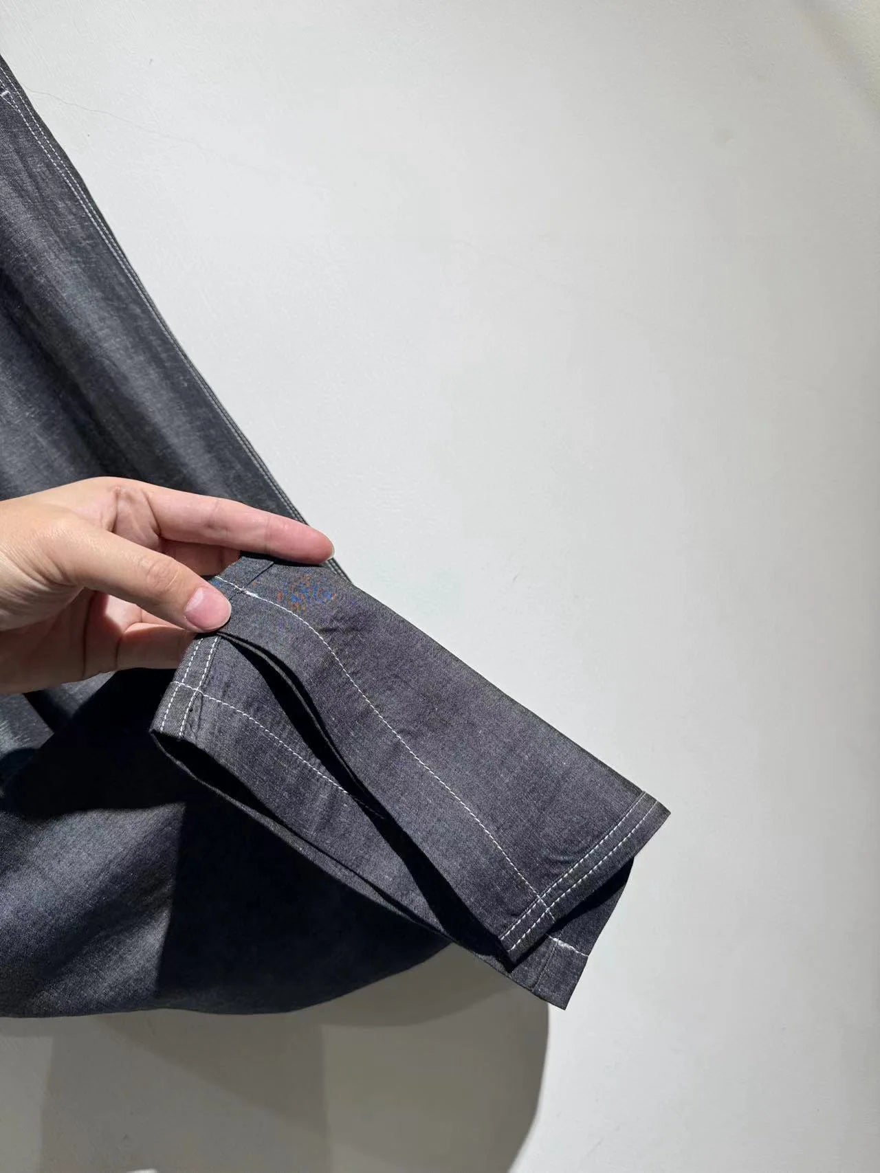 Drape and breathable 25 spring new elastic elastic waist loose Tencel linen straight casual pants