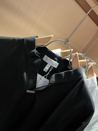 Italy BC summer new yarn cotton breathable simple fashion casual short-sleeved T-shirt