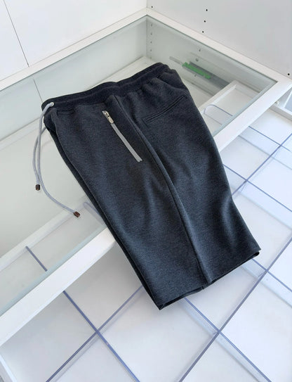 Italian BC high count pure cotton blended breathable fabric retro shorts
