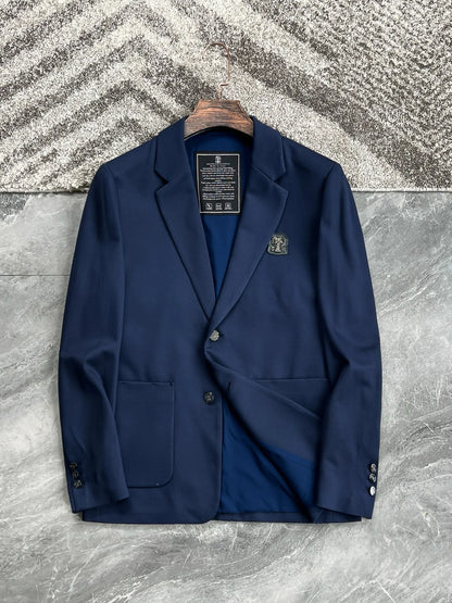 Italy BC men's spring and summer new modal non-ironing anti-wrinkle fashion casual old money style casual suit jacket