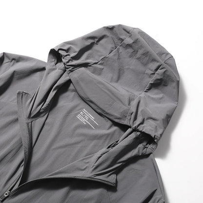 2025 summer new men's outdoor elastic light waterproof jacket breathable quick-drying jacket