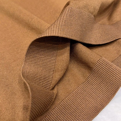 LP old money style light luxury summer cotton mixed linen lapel half zipper short sleeved minimalist business casual polo shirt