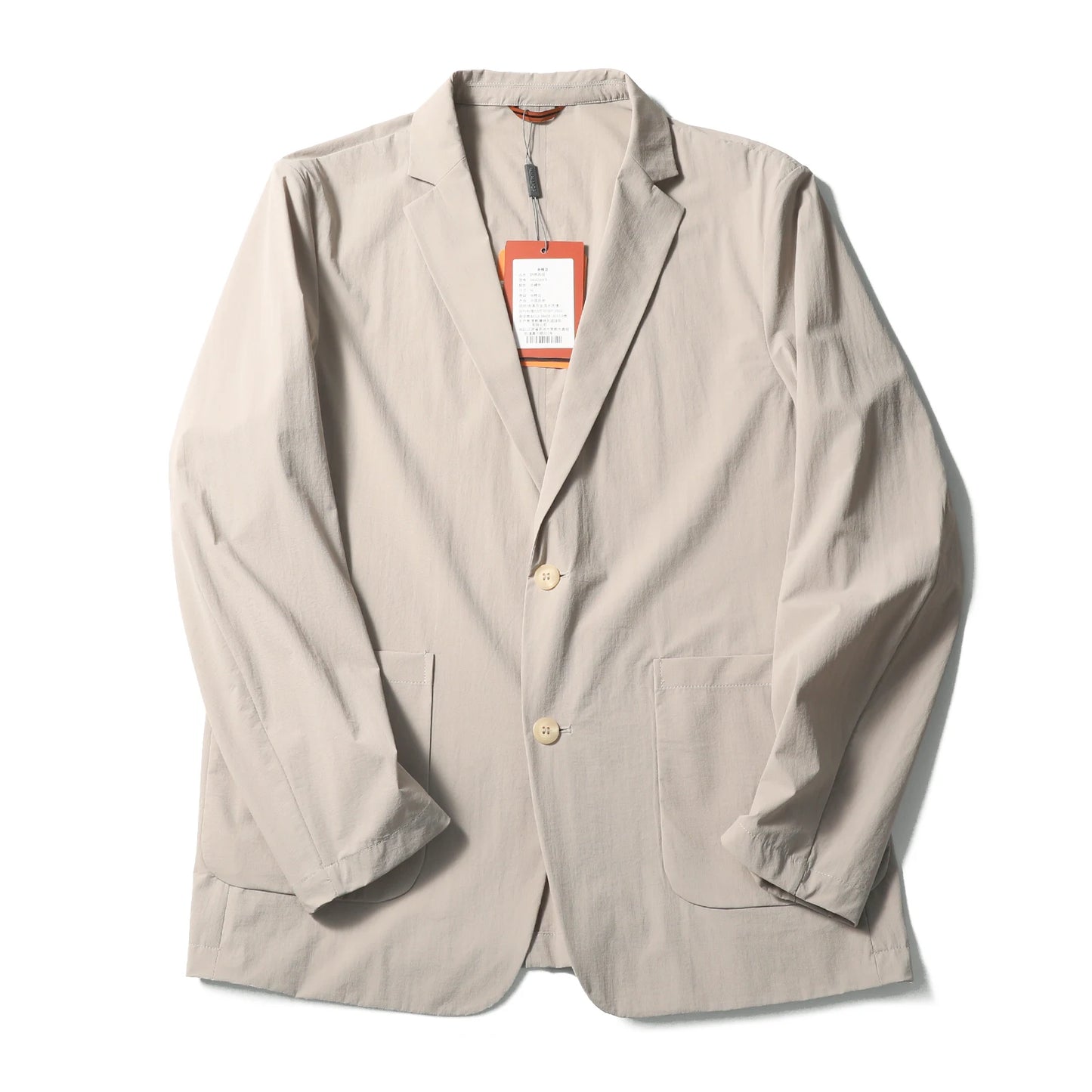 ZZ spring and summer new men's business casual quick-drying storage sunscreen casual blazer