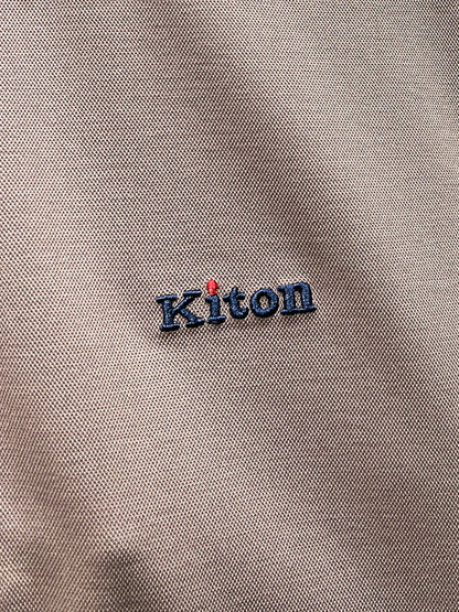 Summer kiton Chiton embroidered men's lapel short-sleeved solid color simple fashion versatile casual POLO shirt